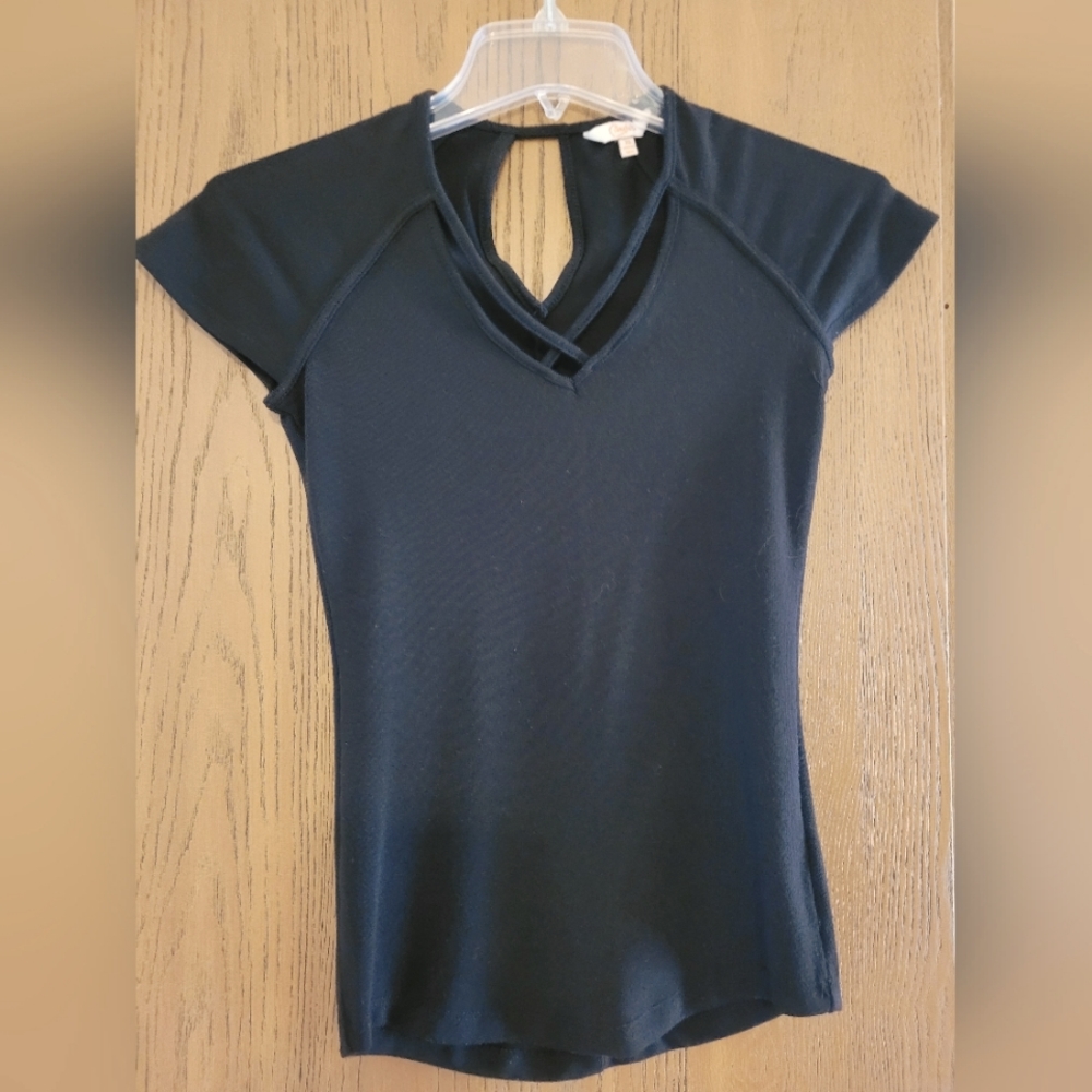 Candies XS Short Sleeve Shirt Black